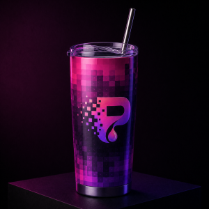 Pixelia — Tumbler personalizado