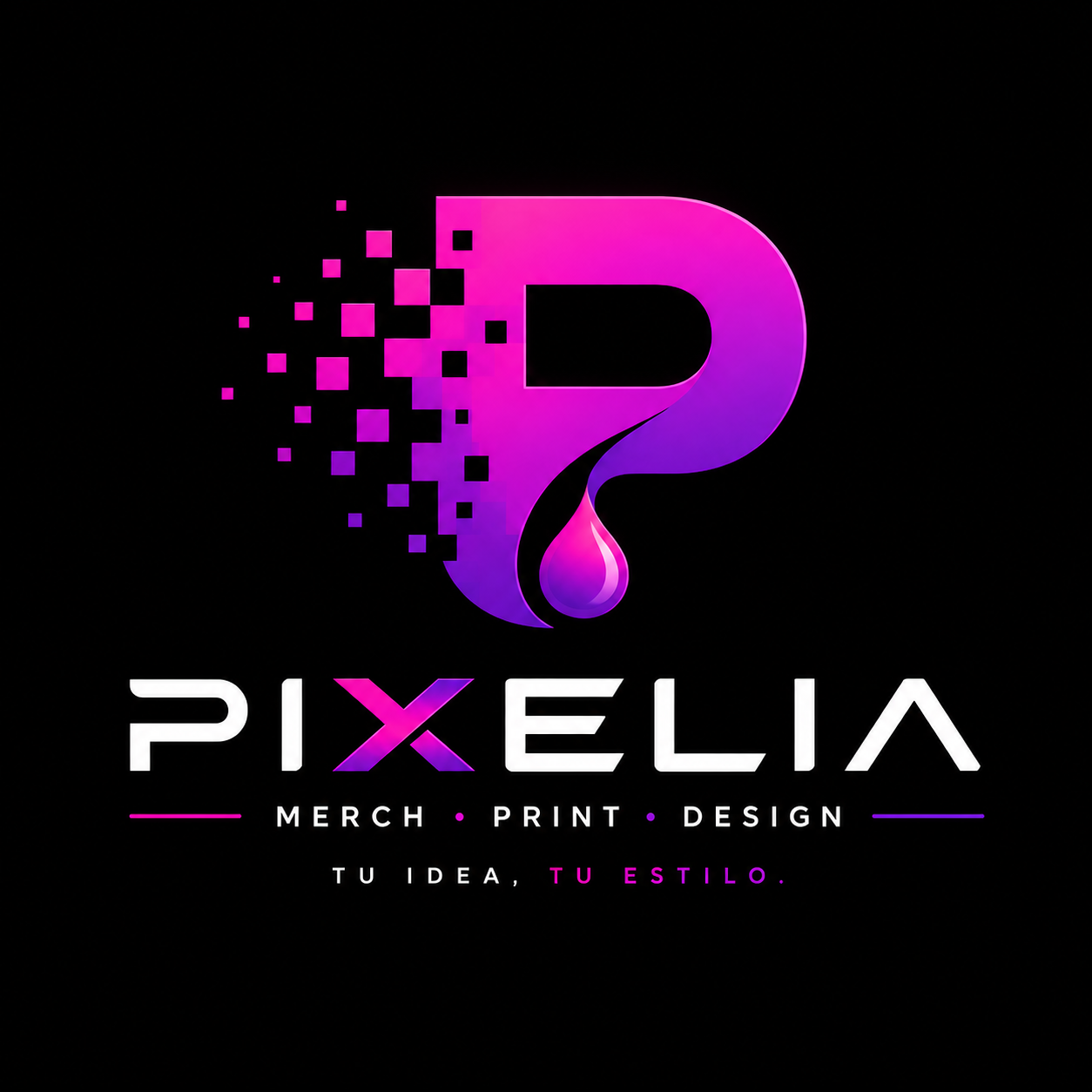 Pixelia — Merch, Print, Design
